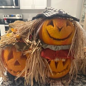 Vintage Gemmy Fiber optics Scarecrow Halloween/Fall decor